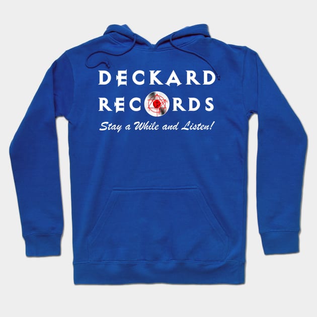 Deckard Records Hoodie by GeekTragedy